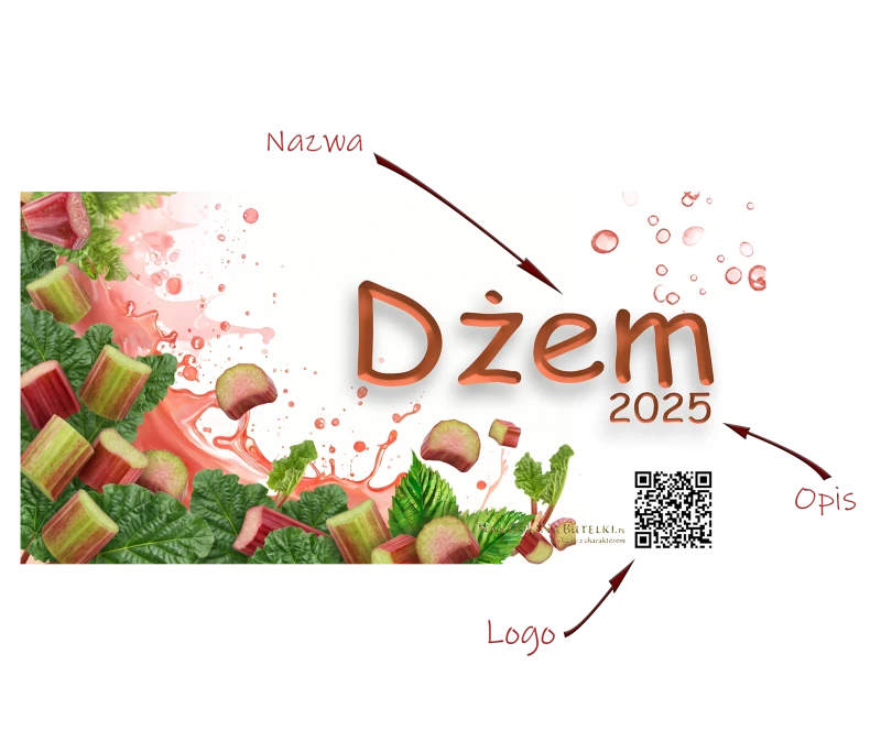 etykieta_dzem_rabarbarowy_naklejka_opis.png